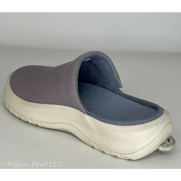 Women's Size 7 Blue Clog Mule Comfort Slip On Casual Walk Work Slip Resistant - Picture 2 of 11